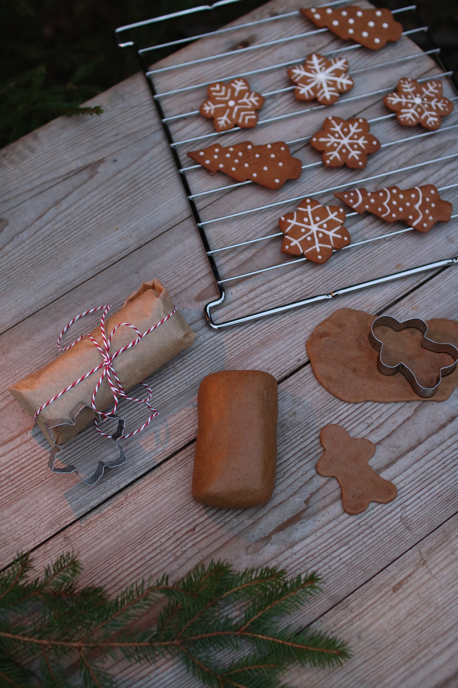 Gingerbread deeg: om zelf koekjes te bakken (500 gram)